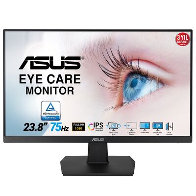 24 ASUS VA24EHE FHD IPS 1MS 75HZ HDMI DVI VGA