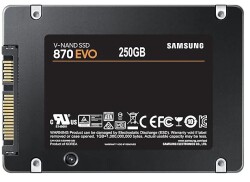 250GB SAMSUNG 870 EVO MZ-77E250BW SSD - Thumbnail