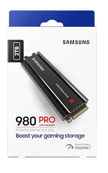 2TB SAMSUNG 980 PRO Heatsink M.2 NVMe MZ-V8P2T0CW - Thumbnail