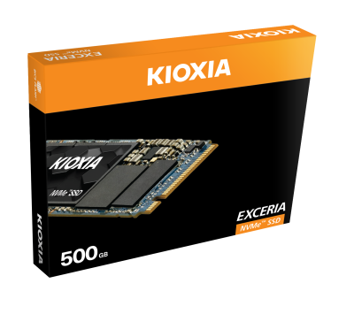 500GB KIOXIA EXCERIA NVMe M.2 3D 1700/1200 MB/sn (LRC10Z500GG8)