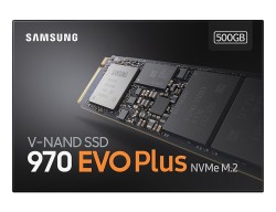 500GB SAMSUNG 970 EVO PLUS M.2 NVMe MZ-V7S500BW - Thumbnail