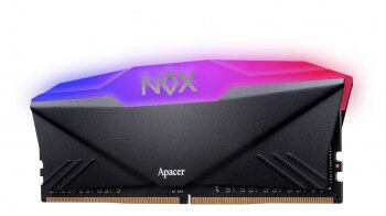 Apacer NOX RGB AURA Black 8GB (1x8GB) 3200Mhz CL16 DDR4 Gaming Ram (AH4U08G32C28YNBAA-1)