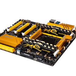 Apacer Panther Black-Gold 16GB (2x8GB) 3200Mhz CL16 DDR4 Gaming Ram (AH4U16G32C28Y7GAA-2) - Thumbnail