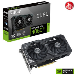 Asus - ASUS DUAL-RTX4060TI-O8G GDDR6 128BIT