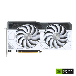 ASUS DUAL-RTX4070-O12G-WHITE 12GB GDDR6X HDMI DP 192Bit - Thumbnail