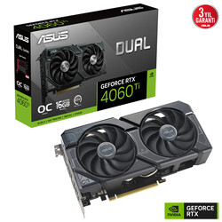 Asus - ASUS GeForce RTX 4060 Ti OC DUAL-RTX4060TI-O16G