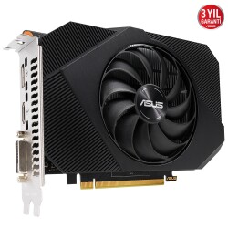 ASUS PH-GTX1650-O4GD6-P 4GB GDDR6 HDMI DVI 128Bit - Thumbnail