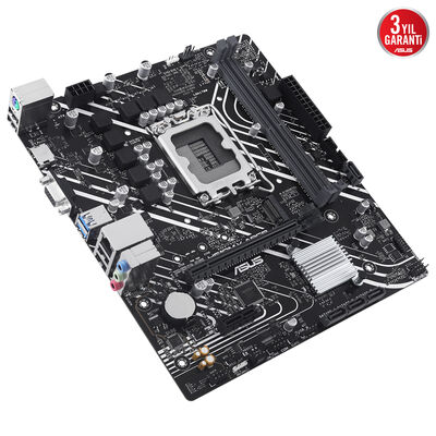 ASUS PRIME H610M-K ARGB DDR5 M.2 HDMI VGA mATX 1700p