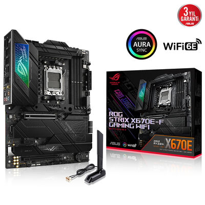 ASUS ROG STRIX X670E-F GAMING WiFi DDR5 6400+Mhz(OC) HDMI DP M.2 AM5