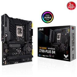 Asus - ASUS TUF GAMING Z790-PLUS D4 5333Mhz(OC) DP HDMI M.2 ATX 1700P