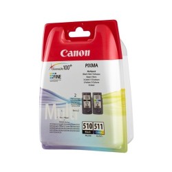 Canon - CANON PG510BK CL511 2Lİ KARTUŞ(CANON MP240/MP260)