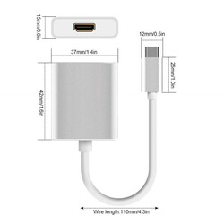 CODEGEN CDG-CNV33 USB 3.1 TYPE-C TO HDMI ÇEVİRİCİ - Thumbnail