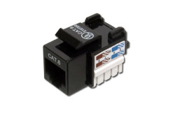 Digitus - DIGITUS CAT6 KEYSTONE JACK RJ45 SİYAH (DN-93601)