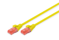 Digitus - DIGITUS DK-1617-010/Y CAT6 PATCH KABLO 1M SARI