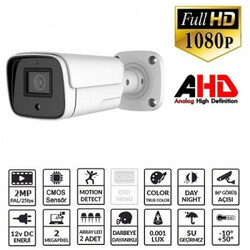 Ezcool - EZCOOL EZ-2040HD 2MP 3.6MM 2ARRAY AHD BULLET