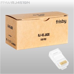 Frisby - FRISBY FNW-RJ4519N RJ45 A.UÇLU 100LÜ KONEKTÖR