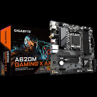 GIGABYTE A620M GAMING X AX DDR5 8000 HDMI mATX AM5