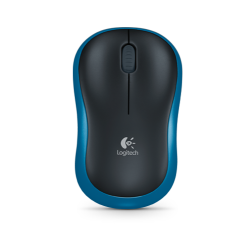 Logitech - LOGITECH M185 NANO MOUSE KABLOSUZ BLUE(02236)