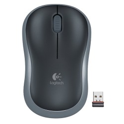 Logitech - LOGITECH M185 NANO MOUSE KABLOSUZ SWIFT GREY(2235)