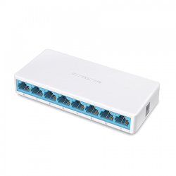 Mercusys - MERCUSYS MS108 8-Port 10/100Mbps Desktop Switch