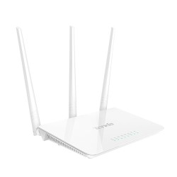 TENDA F3 4 PORT WiFi-N 300Mbps ROUTER/A.POINT 3 ANTEN - Thumbnail