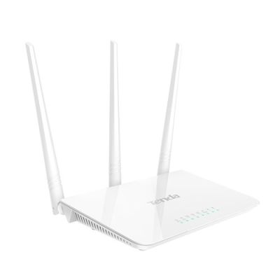 TENDA F3 4 PORT WiFi-N 300Mbps ROUTER/A.POINT 3 ANTEN