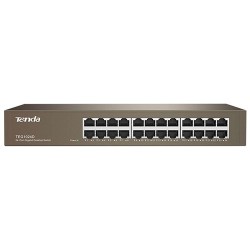 Tenda - TENDA TEG1024D 24 PORT 10/100/1000 Rack-M SWITCH