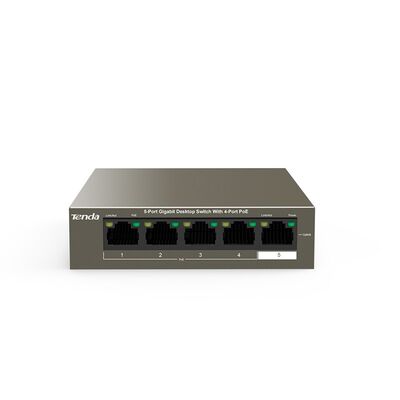 TENDA TEG1105P 5PORT GIGABIT 4PORT POE 63W SWITCH