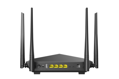 TENDA V12 4 PORT AC1200MBPS DUAL BAND VDSL MODEM