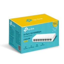 TP-LINK LS1008 8 PORT 10/100 SWITCH PLASTİK KASA - Thumbnail