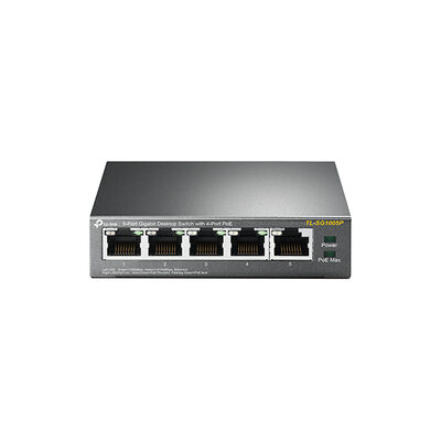 TP-LINK TL-SG1005P 5 PORT GIGABIT SWITCH+4P POE