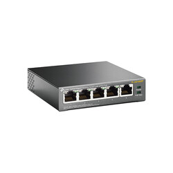 TP-LINK TL-SG1005P 5 PORT GIGABIT SWITCH+4P POE - Thumbnail