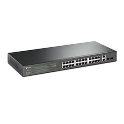 TP-LINK TL-SG1428PE 24 PORT GIGABIT 24 PORT POE SWITCH - Thumbnail