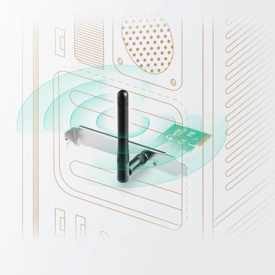 TP-LINK TL-WN781ND 150Mbps 2dBi KABLOSUZ PCI KART